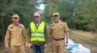 Starosta Wschowski monitoruje zagrożenie powodziowe. Gotowość służb w powiecie