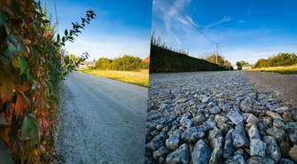 Siedlnica z nową drogą. Gminna inwestycja zakończona
