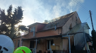 Pożar domu w Krążkowie. Straty oszacowano na 120 tys. zł