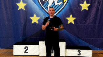 Z tym policjantem lepiej nie zadzierać. Sierżant Mieszczanowicz wrócił do Wschowy z medalem ME