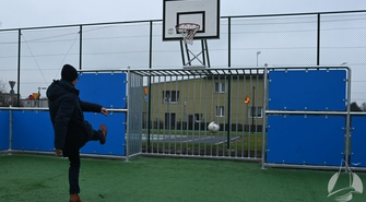 Przy Orliku w Sławie powstało nowe boisko. Idealne do gry jeden na jednego