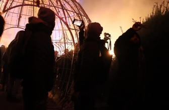 Wschowa przywitała 2024 r. Pokaz laserów zachwycił mieszkańców ZDJĘCIA