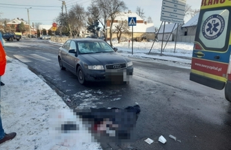 Kierowca audi potrącił 68-latka. Do zdarzenia doszło na ul. Kolejowej we Wschowie
