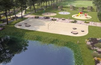 Park nad Stawami we Wschowie zostanie zrewitalizowany. Wizualizacja robi wrażenie