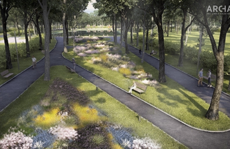 Park nad Stawami we Wschowie zostanie zrewitalizowany. Wizualizacja robi wrażenie