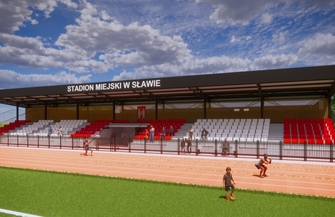 Przetarg ogłoszony. Nowy Stadion Miejski w Sławie ma byćgotowy drugim kwartale 2025 r.