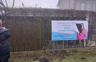 Ktośpociąłtwarz kandydatce do Rady Powiatu. Ujawniła się zawiść nienawiść i hejt