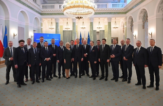 Starosta Wschowski Andrzej Bielawski na spotkaniu z prezydentem Dudą. To była bardzo trudna kadencja