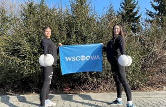 Duet TkaczSlipets na podium International Cheerleading Championship 2024 w Krakowie FOTO