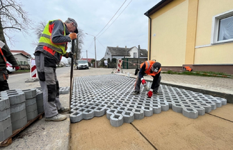 Trwa budowa chodnika w Przyczynie Dolnej FOTO