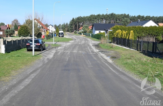 Modernizacja ul. Słonecznikowej i odcinka ul. Chabrowej. Plac budowy przekazany