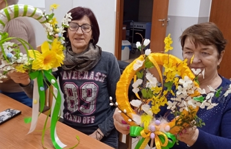 Wielkanocne zajęcia w Klubie Senior FOTO
