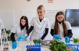 W I ZS we Wschowie powstała ekopracownia. Uczniowie są jużpo pierwszych zajęciach