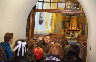 Sekrety miasta odkryte W rolach przewodników uczniowie z Leszna Głogowa i Wschowy