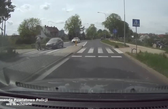 Kto kierowałlancią Policja poszukuje sprawcy potrącenia na przejściu we Wschowie