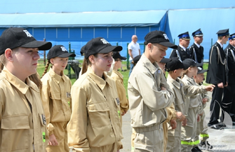 Młodzi ochotnicy z Krzepielowa złożyli strażacką przysięgę FOTO