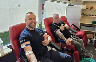 Policyjna zbiórka krwi zakończona sukcesem. Udało sięzebraćaż12 litrów