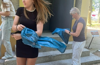 Wschowscy uczniowie i urzędnicy posprzątali miasto