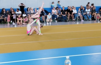 Akrobatki ze Wschowy triumfująw Szczecinku. Posypały się prawie same złote medale