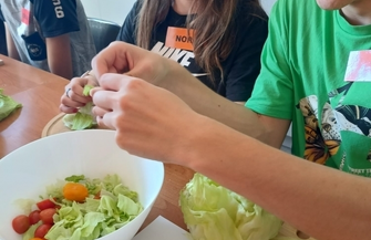 Młodzieżz Niemiec odwiedziła rówieśników ze wschowskiego SOSW. Projekt Chcętakżyć by zdrowym być