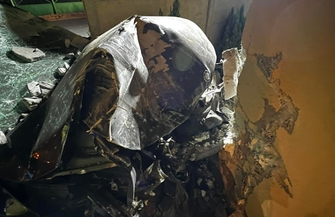 Pijany kierowca BMW uderzył w dom w Boszkowie. Miał ponad 3 promile alkoholu