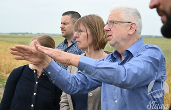 Wizyta przedstawicieli Konsulatu Generalnego Niemiec w Sławie. Tematem podobozy w Przybyszowie