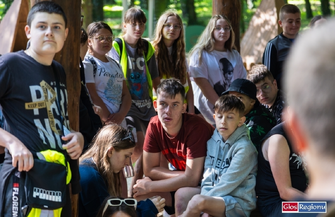 Rowerowa edukacja i zabawa. Uczniowie z Osowej Sieni na wycieczce