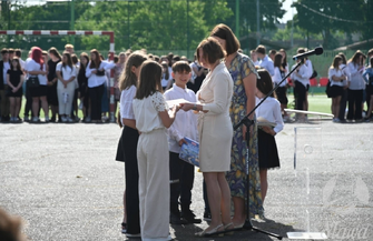 Zakończenie roku szkolnego w Szkole Podstawowej im. Franciszka Niewidziajły w Sławie FOTO