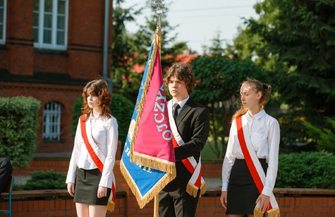 Uroczyste zakończenie roku szkolnego w I LO. Każdy z Was odniósł dziś sukces