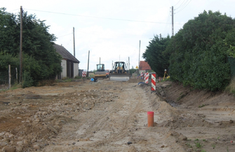 Rozbudowa drogi Sława-Krzepielów. Prace wchodzą w kolejny etap