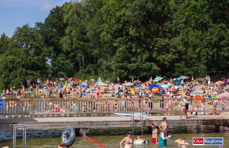Plaża w Lginiu tętni życiem. CKiR przygotowało mnóstwo atrakcji FOTO