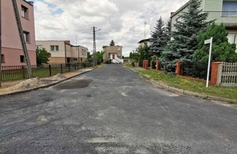 Ulica Sikorskiego w Szlichtyngowie odnowiona. Prace zakończone