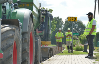 Trwa remont DW nr 278 w Łysinach. Sygnalizacja świetlna tylko do końca przyszłego tygodnia