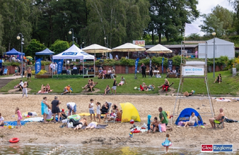Plaża w Lginiu w centrum uwagi TVP