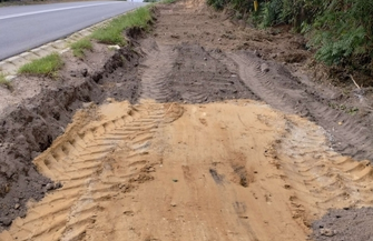 Nowy chodnik w Dryżynie. Mieszkańcy zyskają 380 metrów bezpieczeństwa