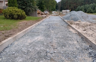 Nowy chodnik w Dryżynie. Mieszkańcy zyskają 380 metrów bezpieczeństwa