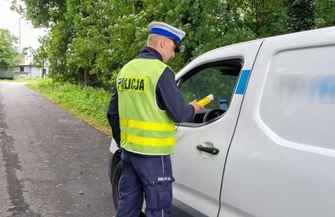 Akcja Trzeźwy poranek we Wschowie. Dwóch kierowców na podwójnym gazie