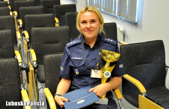 Aspirant Krajewska ze Wschowy wygrała konkurs dyżurnych. Najlepsza w Lubuskiem