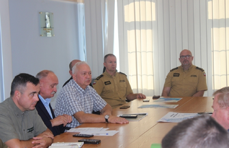 Rozmawiali o zabezpieczeniu wałów i ewakuacji zwierząt