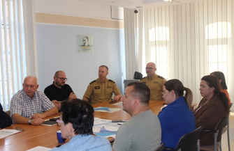 Rozmawiali o zabezpieczeniu wałów i ewakuacji zwierząt