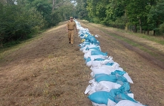 Starosta Wschowski monitoruje zagrożenie powodziowe. Gotowość służb w powiecie