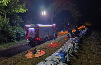 Do gminy Szlichtyngowa przybyło 70 żołnierzy. Są wsparciem w walce z nadciągającą falą powodziową