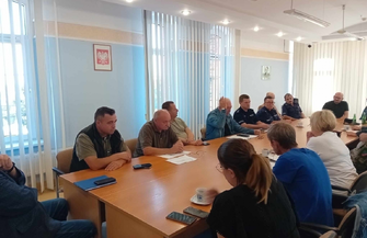 Powiatowy Zespół Zarządzania Kryzysowego Plan na następne godziny wypracowany