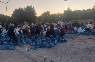 Wojewoda Lubuski monitorował wały przeciwpowodziowe. W gminie Szlichtyngowa sytuacja jest stabilna