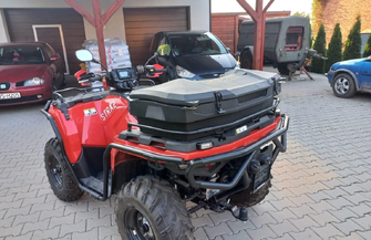 Nowy pojazd OSP Siedlnica już terenie. To quad kupiony za premię frekwencyjną