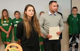 Sukcesy na boisku i w nauce. Zdolna sławska młodzież doceniona