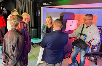 Mobilny Przystanek Historia Przyszłości w Sławie. Z atrakcji można korzystać do niedzieli