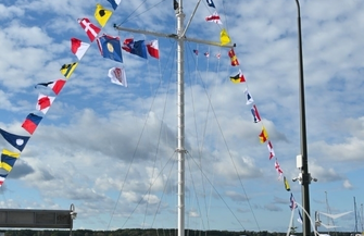 Marina w Sławie. Oficjalne podniesienie bandery Yacht Klub Polska
