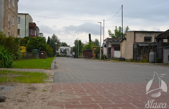 Nowy ciąg pieszo-jezdny w Sławie prawie gotowy