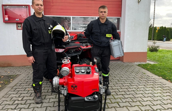 Quady kamery pompy druhowie z nowym sprzętem. A będzie jeszcze więcej